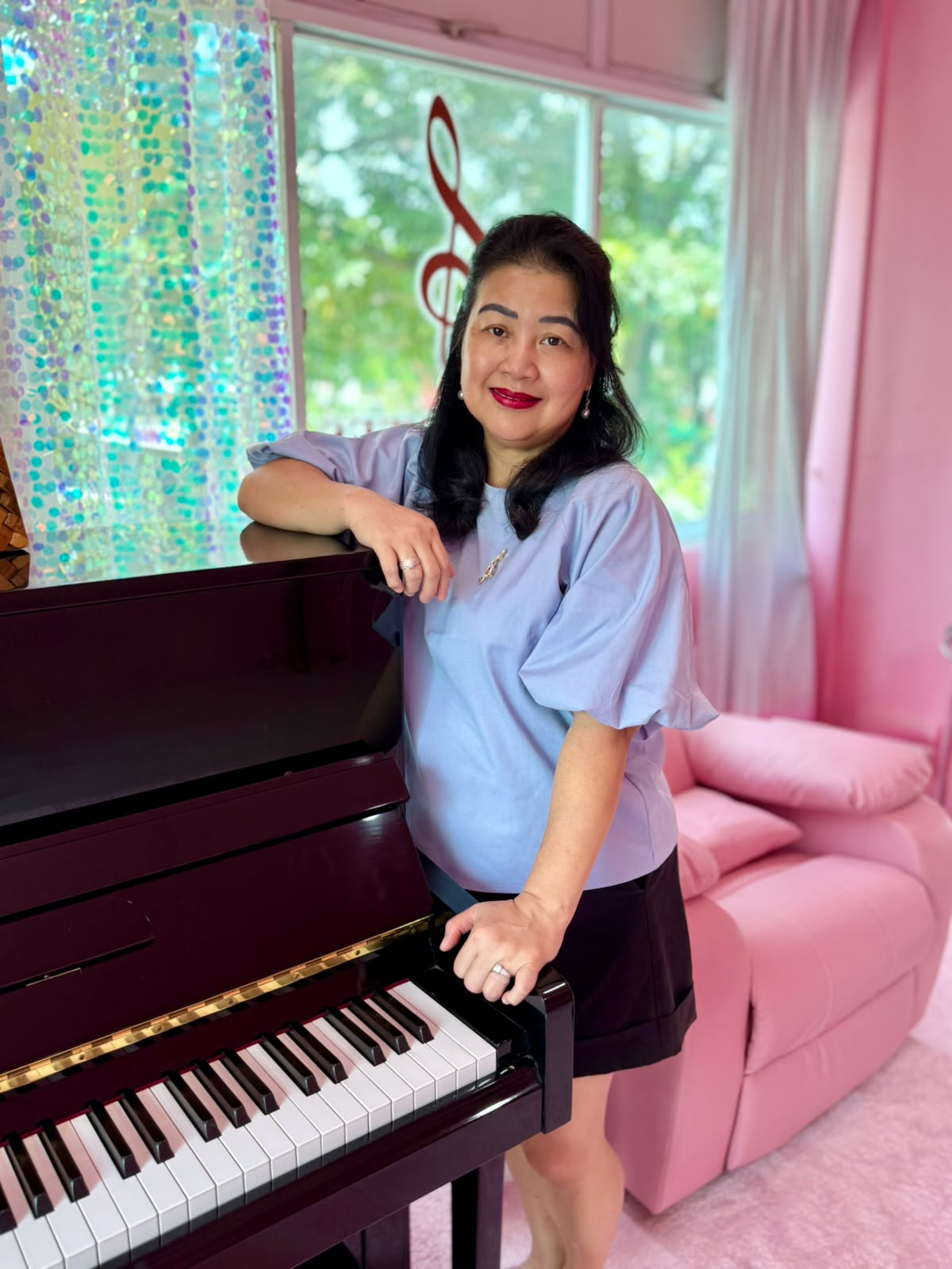 Red Notes Piano