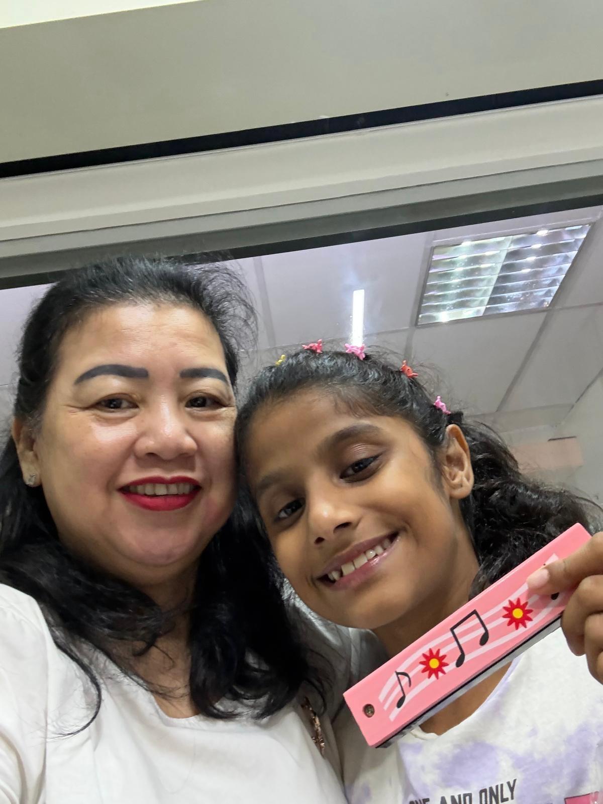 Students developing life skills through piano